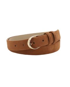 Abro Suede belt 7603 Tan