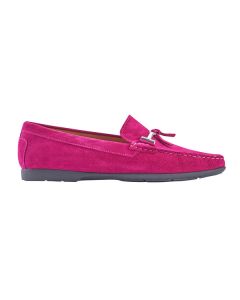 SuedeMagentaTasselLoafer140