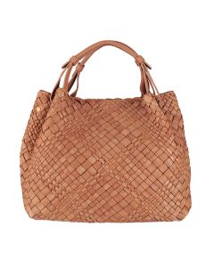PlinioDreamWovenHandbag20294Cognac
