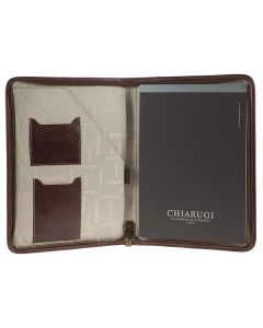 ChiarugiA4PortfolioWithZip2084BrownOpen
