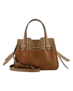 Pourchet Blossom Suede Handbag 25131
