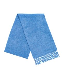 Ocean Blue Plain Scarf