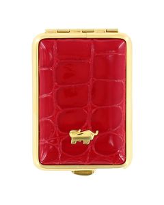 BraunBuffelPillbox40903RedCroc