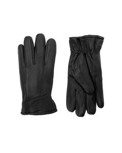 Mens Lambswool Leather Gloves 675601