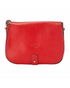 ShoulderBag7476Full GrainRed