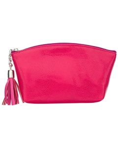 The TanneryARFARFlorenceCosmetic Bag772LUC772 LUCMake-up BagMake-upAccessoriesLeatherPrinted LizardStamped leatherLizardChristmasGifts for HerGift Idea