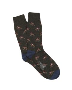 CorgiHorseRiderSockMossDenim