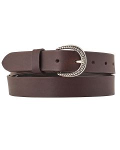 Ladies Mona Belt 9186 Dk Brown