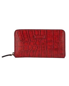 GianniContiZipPurse9498106CrocTan