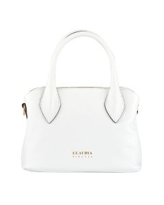 ClaudiaLeatherGioiaBag11073White