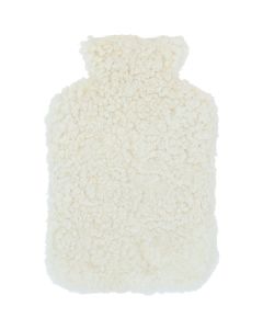 Curly Wool Hot Water Bottle Cover