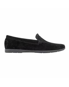 The TanneryEddaPlainLoafer140Black