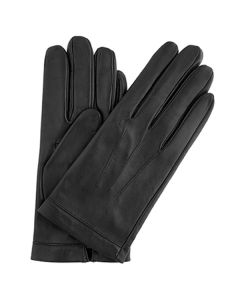 Silk linedGlovesmens glovessoft leathermens leather glovesItalian leather glovesblack govesblack leather gloves