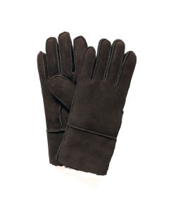 SheepskinGloveswithCuffCoffee