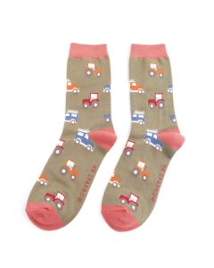 Mr Sparrow On The Farm Socks