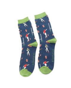 Mr Sparrow Rugby Scene Socks