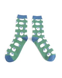 Mr Sparrow Happy Sheep Socks