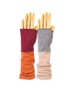 Wool and Cashmere Long Fingerless Glove 199M