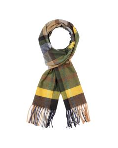 Plaid Woven Scarf 1035