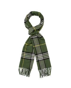 Acrylic Classic Checked Scarf 1036