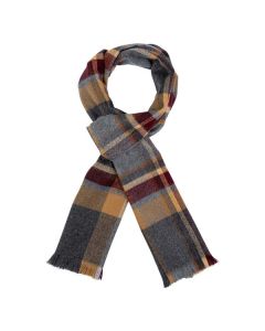 Acrylic Checks Woven Scarf 1040