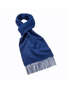 Mid Blue Plain Scarf