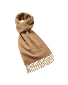 Plain Camel Scarf 25x190cm