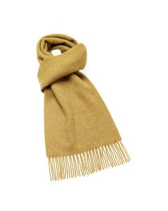 Plain Gold Scarf 25x190cm