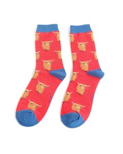 Highland Herd Cows Socks