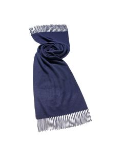 Plain Navy Scarf 70x190cm