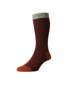 PantherellaMensThornhamSocksYS1025Maroon