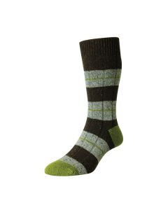PantherellaMensBayfieldSocksYS1027PetrolLarge