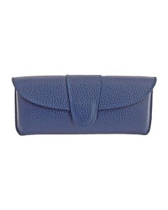 GlassesCase226Full GrainNavy