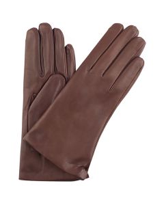Cashmere Lined Gloves Cognac