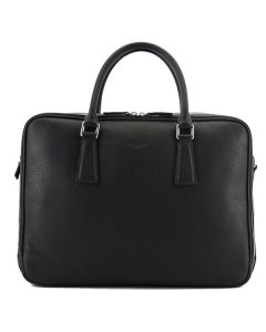 PourchetMensBriefcase64125Black