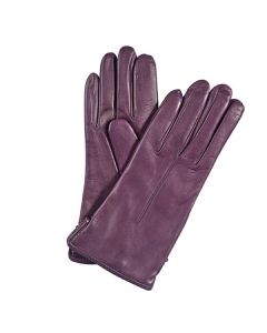 Cashmere Lined Ladies Gloves Purple
