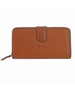 Gianni ContiLargezip purse588388tanladies pursesleather accessoriesladies accessories