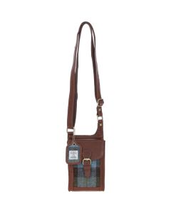 EleganceHarrisTweedCrossbodyBagTW-20TanMacleod