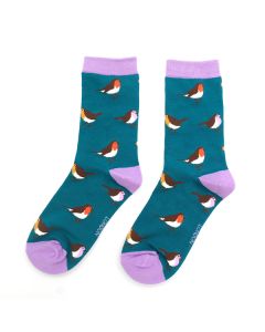 Multicolour Robins Socks