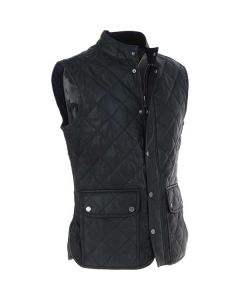 Mens Quilted Gilet Black