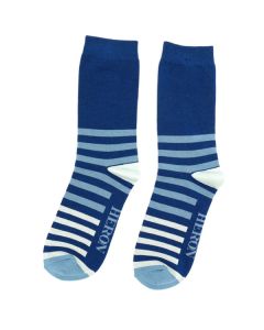 Mens Tonal Stripes Socks