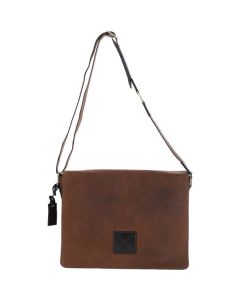 PeterMessengerBagOily Brown