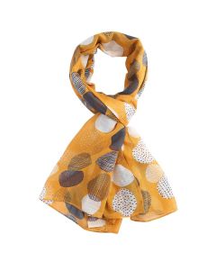 Miss SparrowSketchedSpotsScarfYellow