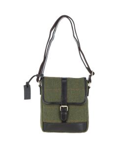 TobyTweedCrossBodyBagBrownGreen